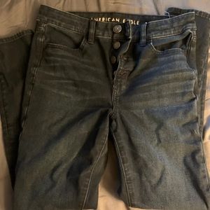 American Eagle Hi Rise jeggings
